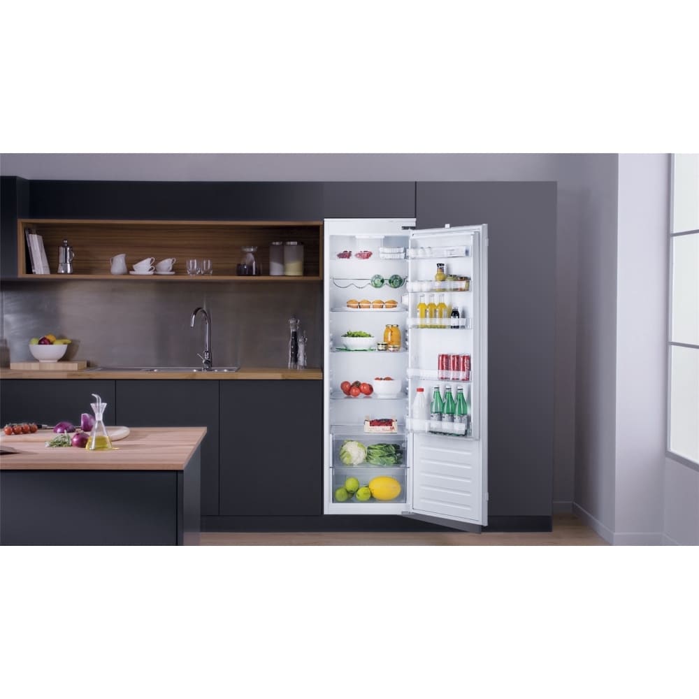 314L Built-In Under counter Larder Fridge, White - Hotpoint HS18012UK - London Houseware - 7