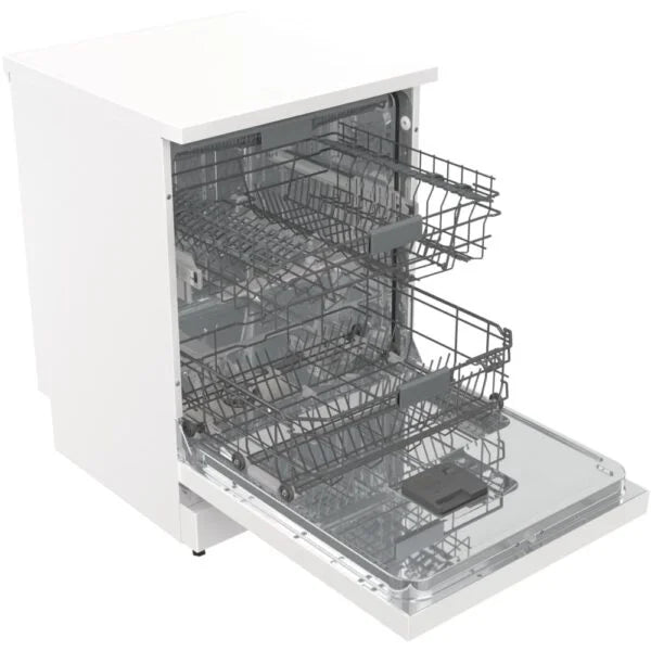 Hisense Dishwasher, White Freestanding - HS673C60WUK - London Houseware - 3