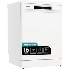 Hisense Dishwasher, White Freestanding - HS673C60WUK - London Houseware - 2