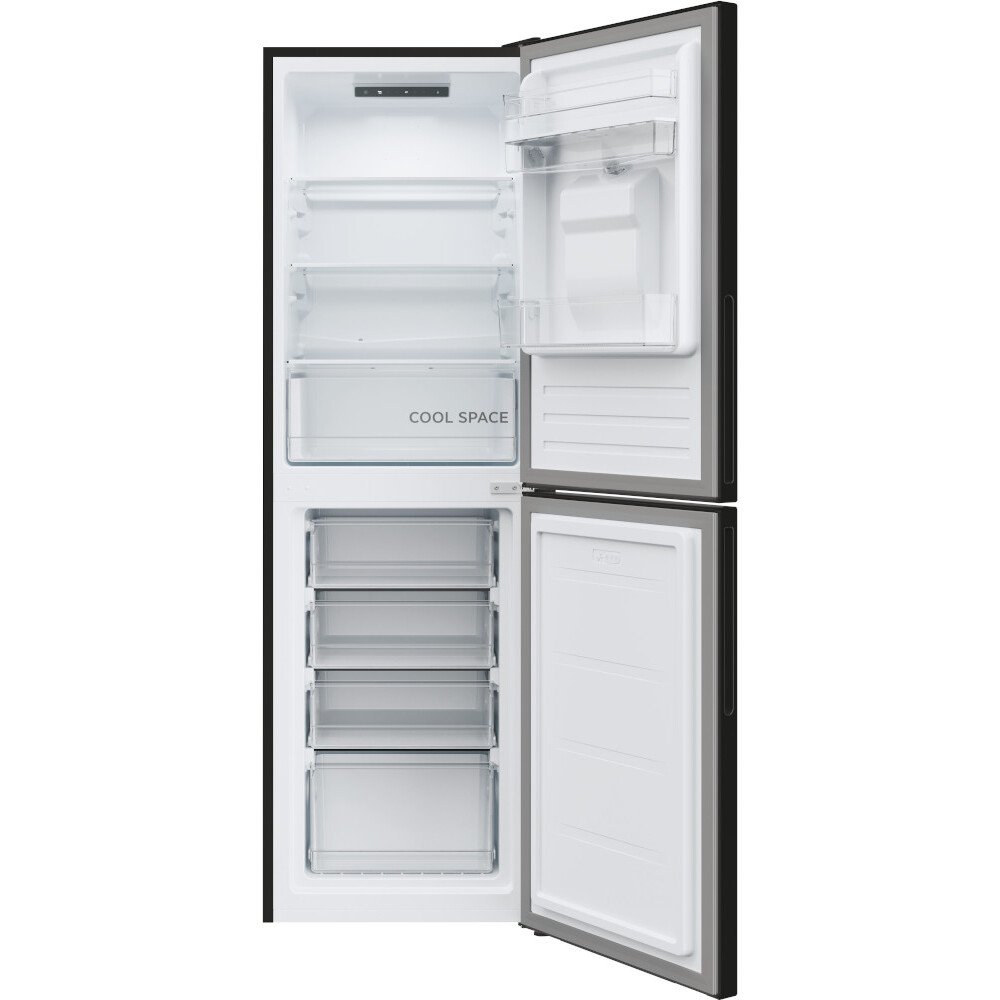 145L Low Frost Black Fridge Freezer, 50/50 - Hoover HV3CT175LFWKB - London Houseware - 12