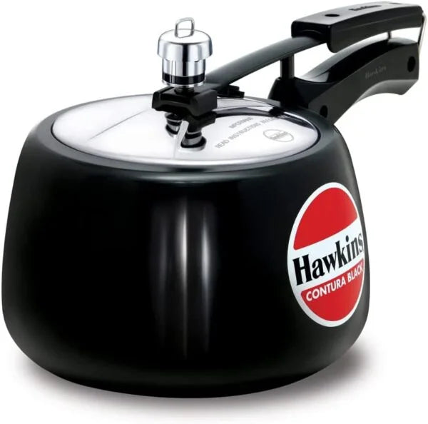 Hawkins CB30 - Contura Black 3L Hard Anodised Pressure Cooker - London Houseware - 1