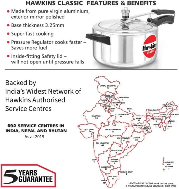 Hawkins 22 litre pressure cooker hotsell