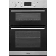 60cm Built In Electric Double Oven, Stainless – Hotpoint DD2540IX - London Houseware - 1