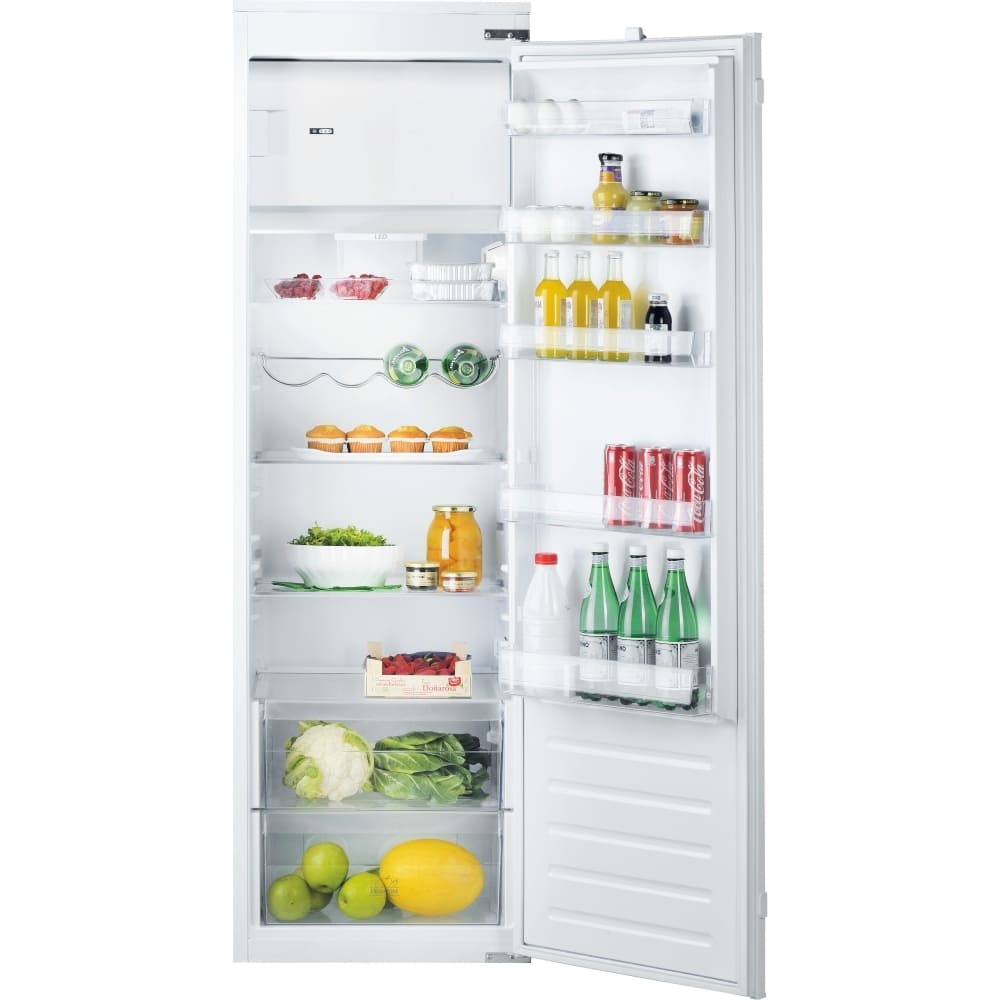 262L Under counter Larder Fridge with Ice Box, White - Hotpoint HSZ18012UK - London Houseware - 1