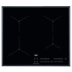 60cm 4 Zone AEG Induction Hob, SenseBoil Black - IAE64411FB - Naamaste London Homewares - 1