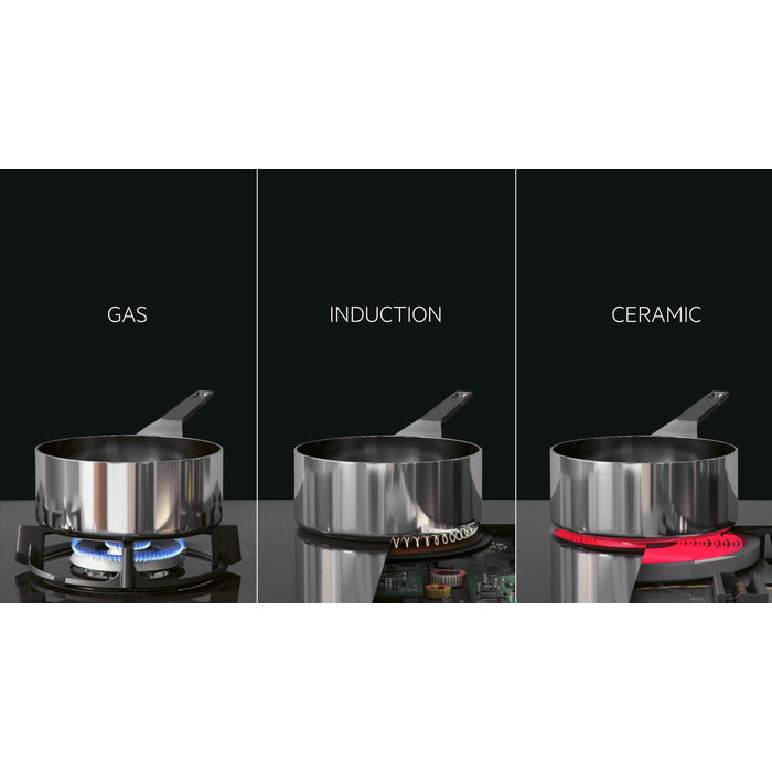 60cm 4 Zone AEG Induction Hob, SenseBoil Black - IAE64411FB - Naamaste London Homewares - 4