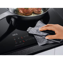 60cm 4 Zone AEG Induction Hob, SenseBoil Black - IAE64411FB - Naamaste London Homewares - 3