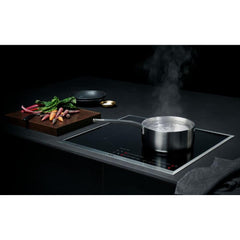 60cm 4 Zone AEG Induction Hob, SenseBoil Black - IAE64411FB - Naamaste London Homewares - 2