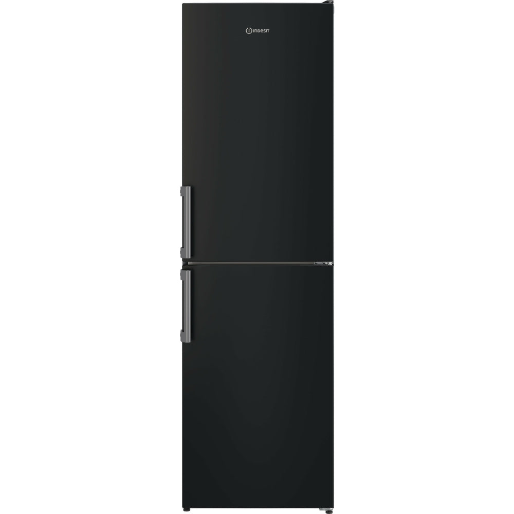 229L Low Frost Black Fridge Freezer, 50/50 - Indesit IB55732BUK - London Houseware - 1