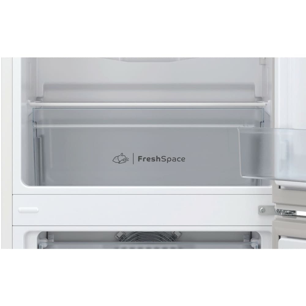 143L Low Frost Freestanding Fridge Freezer, 50/50, White - Indesit IB55732WUK - London Hoseware  - 4