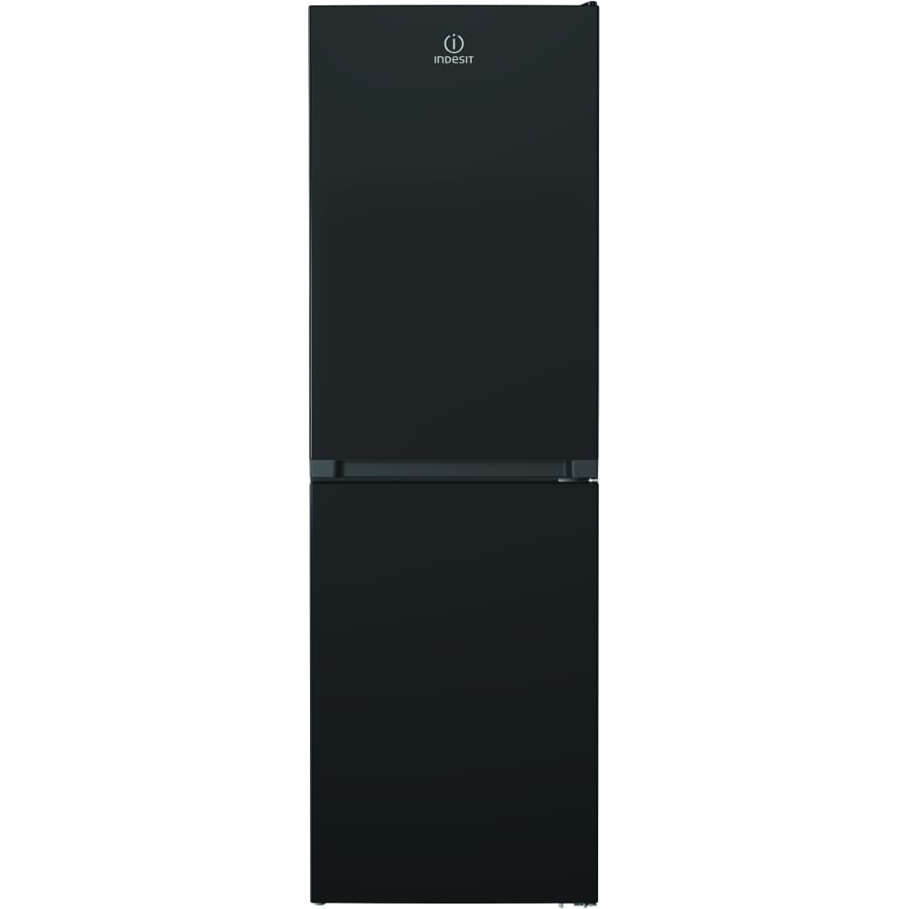 Total No Frost Black Fridge Freezer, 50/50 - Indesit IBTNF60182BUK - London Houseware - 1