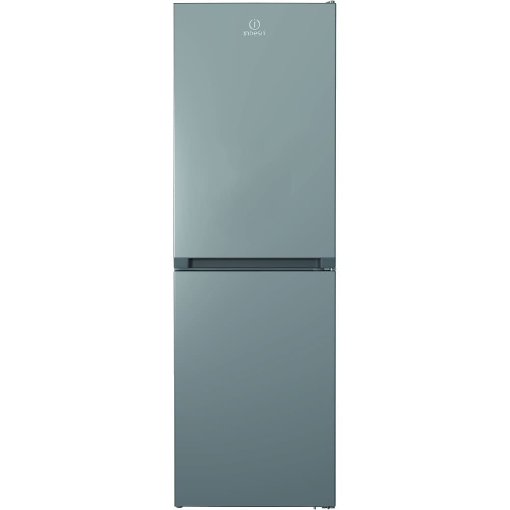 322L Freestanding Silver Fridge Freezer, 50/50, A Rated - Indesit IBTNF60182SUK - London Houseware - 1