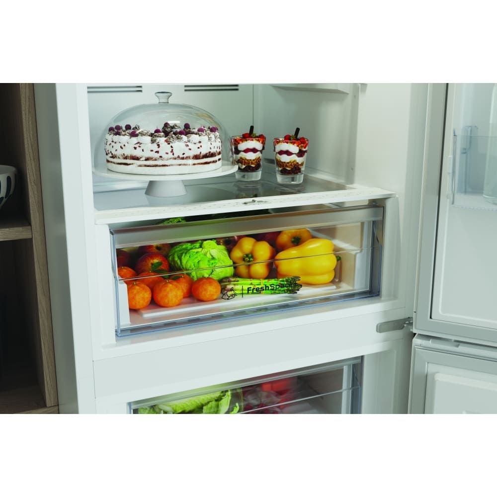 237L Freestanding White Fridge Freezer, 50/50 - Indesit IBTNF60182WUK - London Houseware - 6