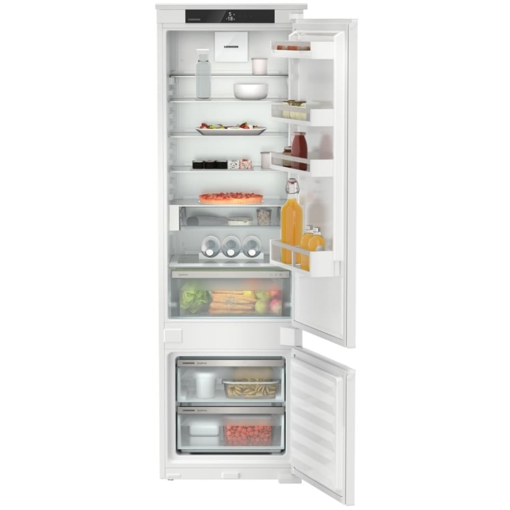 266L No Frost Integrated Fridge Freezer, 80/20, White - Liebherr ICSe5122 - London Houseware - 1