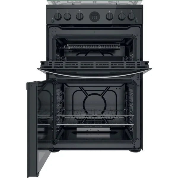 60cm Gas Cooker with Gas Hob – Indesit ID67G0MCB/UK - London Houseware - 2