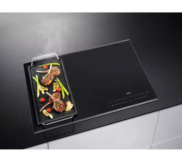 80cm 4 Zone AEG Induction Hob, Bridge - IKE84441FB - Naamaste London Homewares - 7