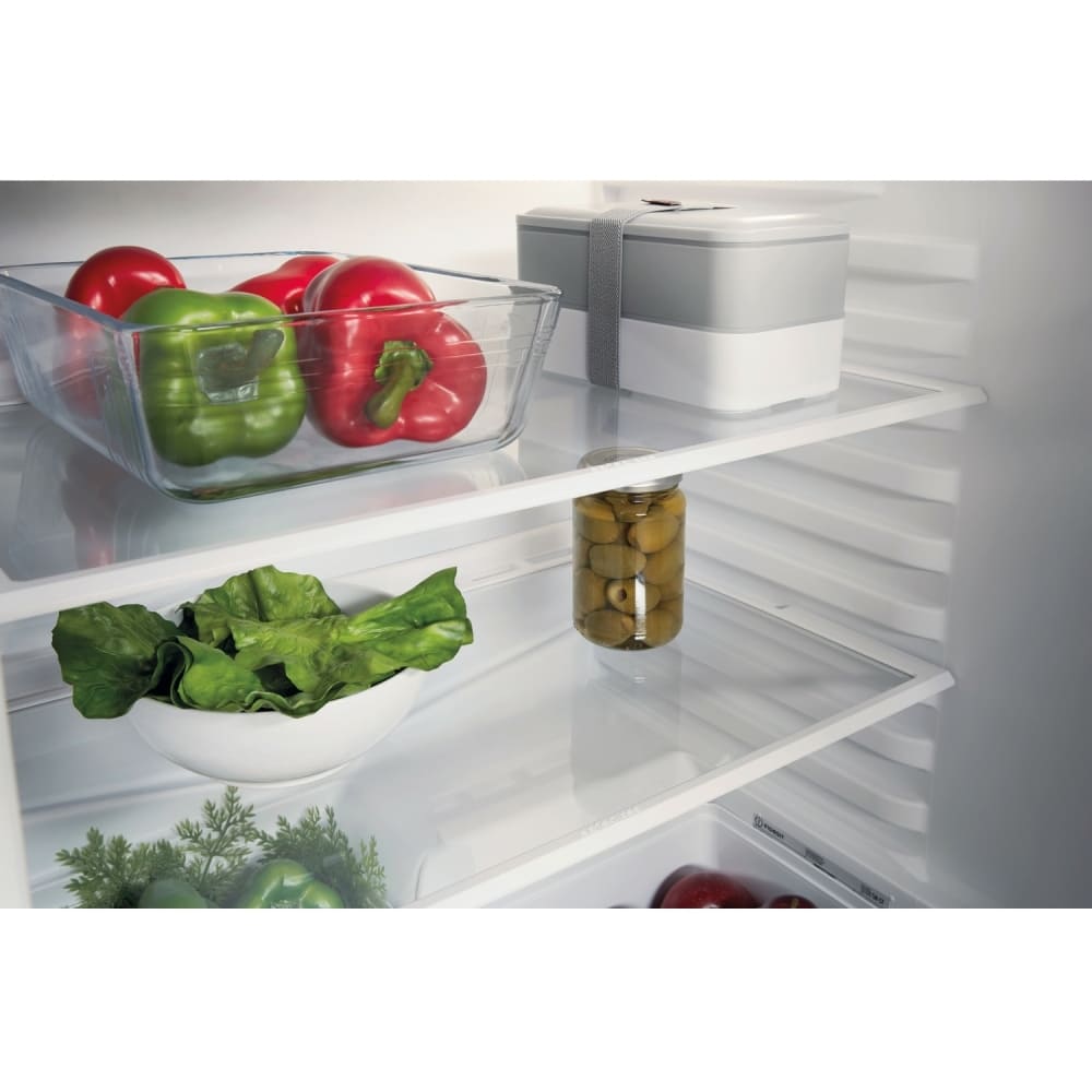 144L Built-Under Larder Integrated Fridge, Stainless Steel - Indesit INBUL011.UK - London Houseware - 5