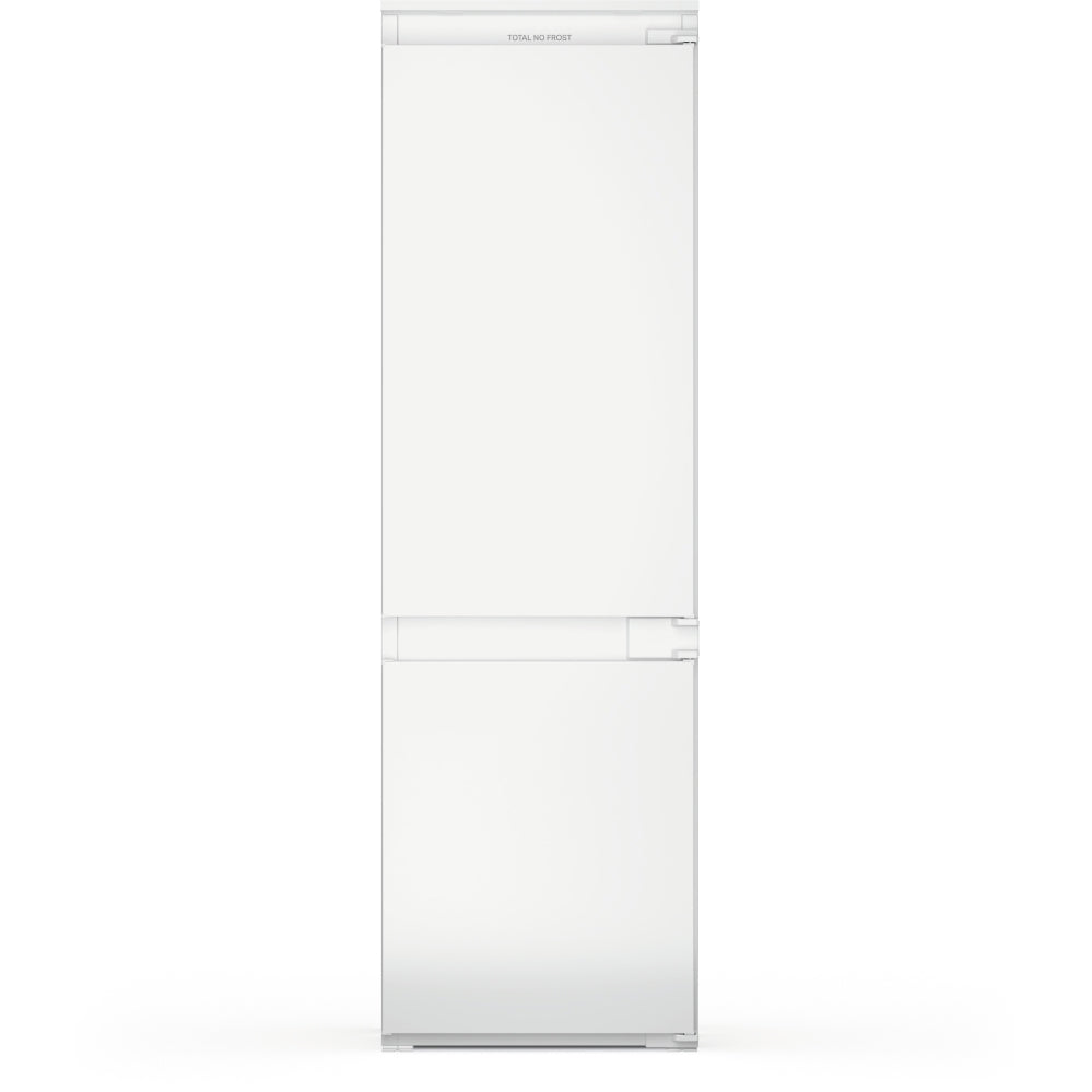 250L Total No Frost Integrated Fridge Freezer, White - Indesit INC18T112UK - London Houseware - 1