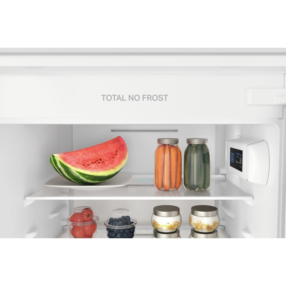 250L Total No Frost Integrated Fridge Freezer, White - Indesit INC18T112UK - London Houseware - 6