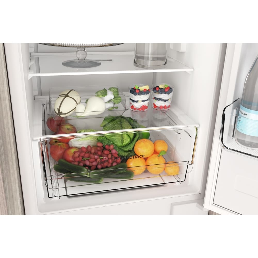 250L Total No Frost Integrated Fridge Freezer, White - Indesit INC18T112UK - London Houseware - 10