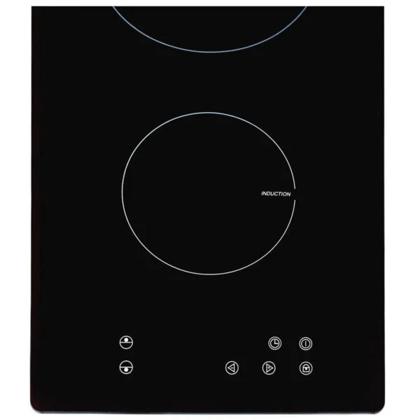 30cm 2 Zone Electric Induction Hob - SIA INDH30BL