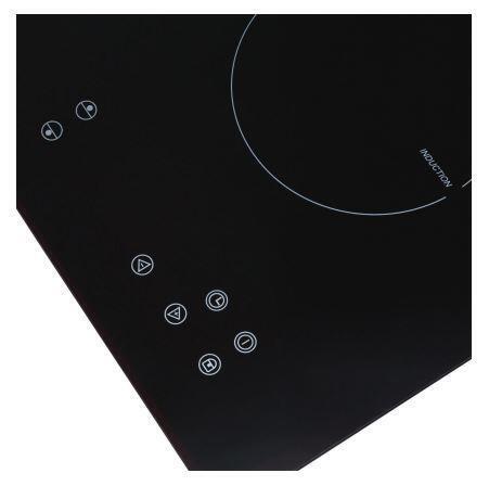 30cm Electric Induction Hob, 2 Zones / Domino - SIA INDH315BL - London Houseware - 2