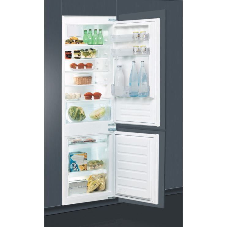 Built In Fridge Freezer 70/30 split, White - Indesit IB 7030 A1 D.UK 1 - London Houseware - 6