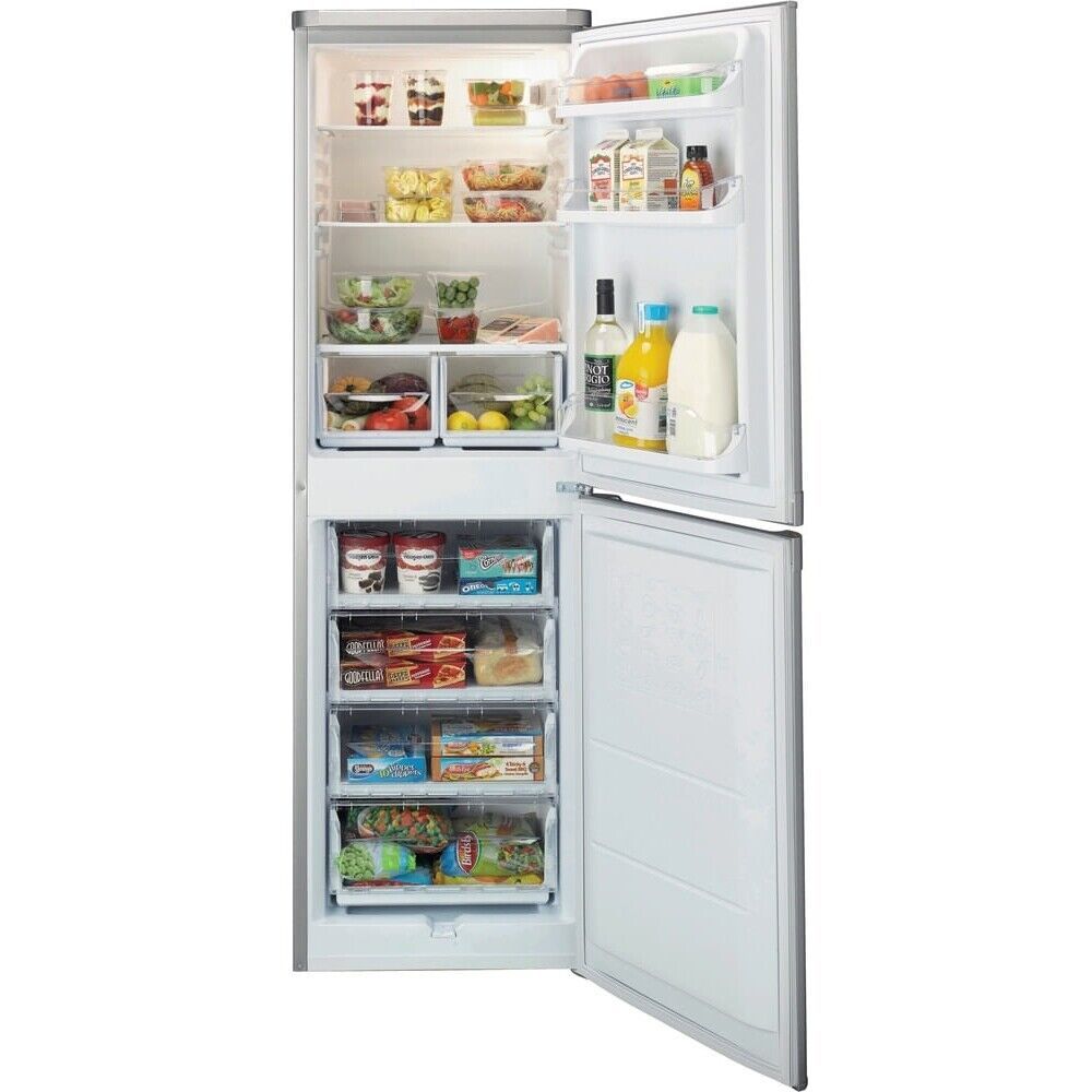 Freestanding Fridge Freezer 50/50 split, Silver – Indesit IBD5517 S UK 1 - London Houseware - 8