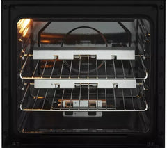 Beko 50cm Eye Level Grill Gas Cooker with Gas Hob in Black - KA52NEK - London Houseware - 3