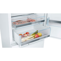 413L Low Frost Bosch Fridge Freezer, 60/40, White - KGE49AWCAG - London Houseware - 4