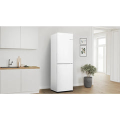 No Frost Bosch Fridge Freezer, 50/50, White - KGN27NWEAG Series 2 - London Houseware - 2