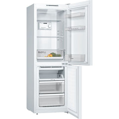 279L No Frost Bosch Fridge Freezer, 60/40, White - KGN33NWEAG Series 2- London Houseware - 2