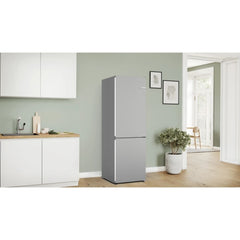 321L No Frost Bosch Fridge Freezer, 60/40, Stainless Steel - KGN362LDFG - London Houseware - 2