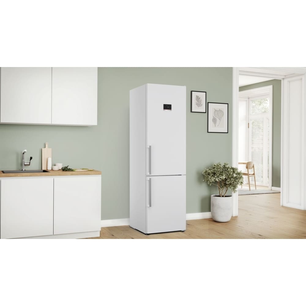 309L Frost Free Bosch Fridge Freezer, 60/40, White - KGN39AWCTG Series 6 - London Houseware - 7