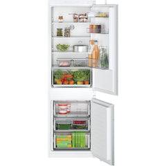 260L No Frost Integrated Fridge Freezer, 60/40, White - Bosch KIN86NSE0G Series 2 - London Houseware - 1