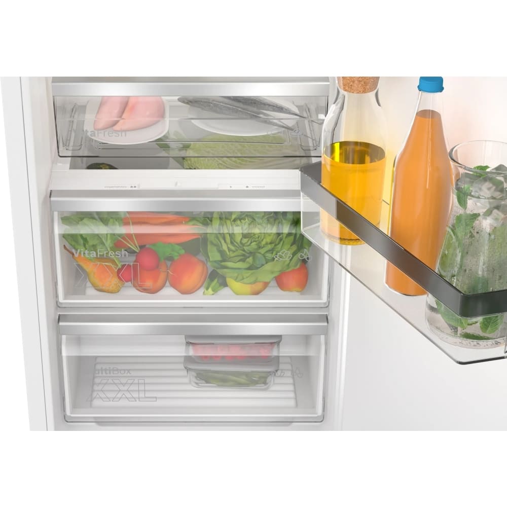 310L Built-In Integrated Larder Fridge, White - Bosch KIR81ADD0G Series 6 - London Houseware - 3