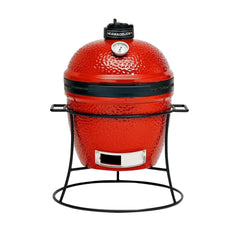 Joe Junior Charcoal BBQ Grills, Red - Kamado Joe KJ13RH - Naamaste London Homewares - 1