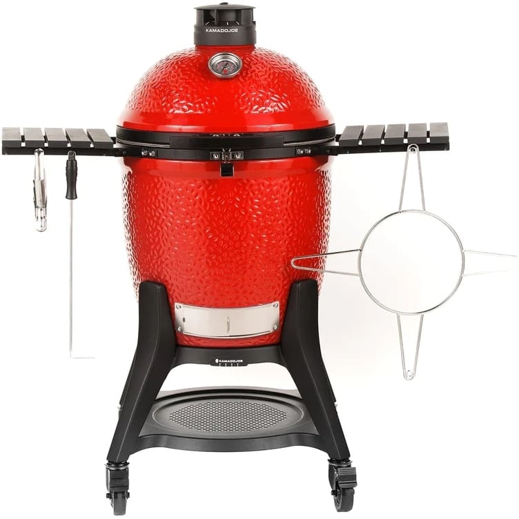 Classic 3 Charcoal BBQ Grills, Red - Kamado Joe KJ15040921 - Naamaste London Homewares - 1