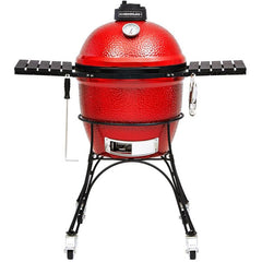 Classic Charcoal BBQ Grills, Red - Kamado Joe KJ23RH - Naamaste London Homewares - 1