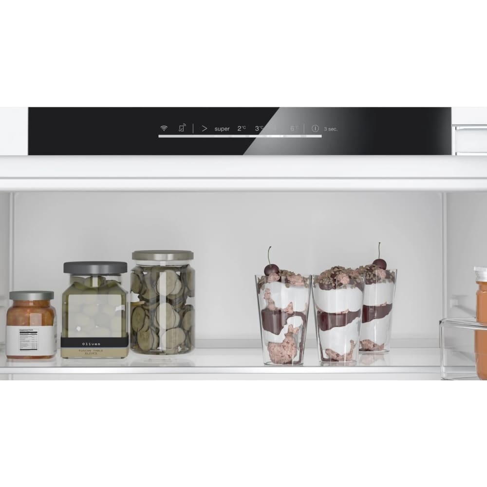 60cm White Under counter Larder Fridge, Fixed Hinge - Bosch KUR21VFE0G Series 4 - London Houseware  - 4