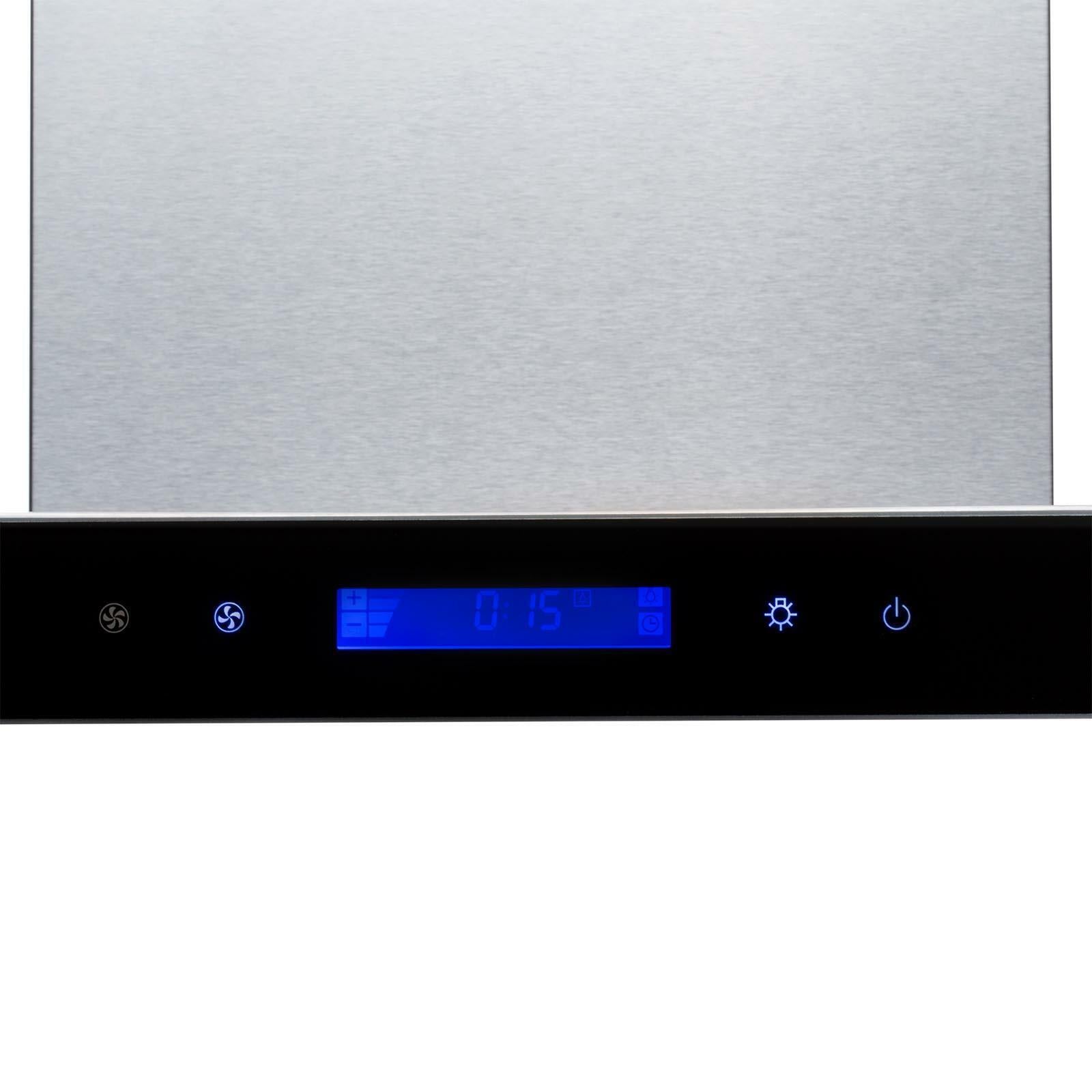 60cm Stainless Steel Extractor Fan Cooker Hood / Touch Control - SIA LIN61SS - London Houseware - 5