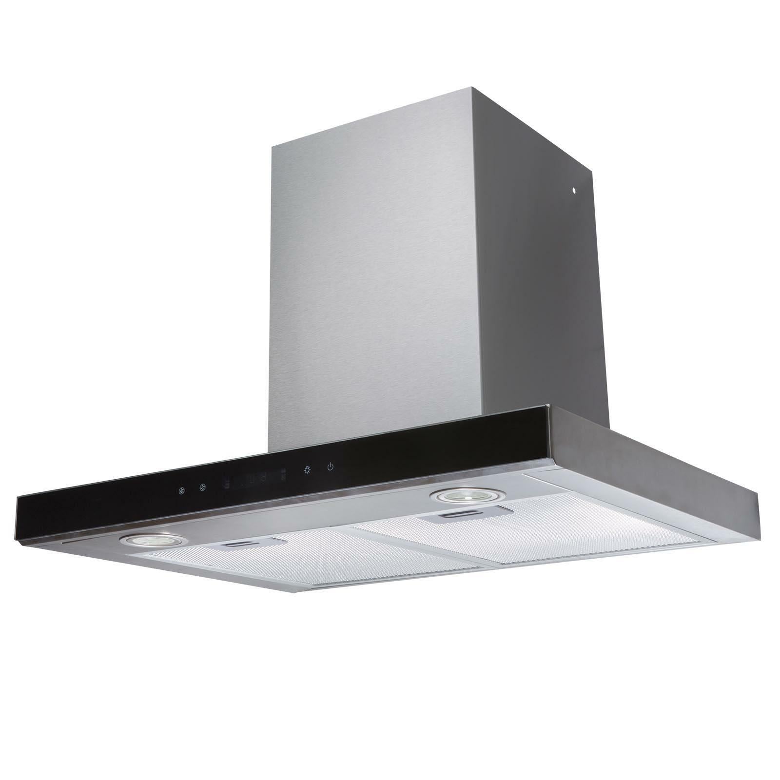 60cm Stainless Steel Extractor Fan Cooker Hood / Touch Control - SIA LIN61SS - London Houseware - 2