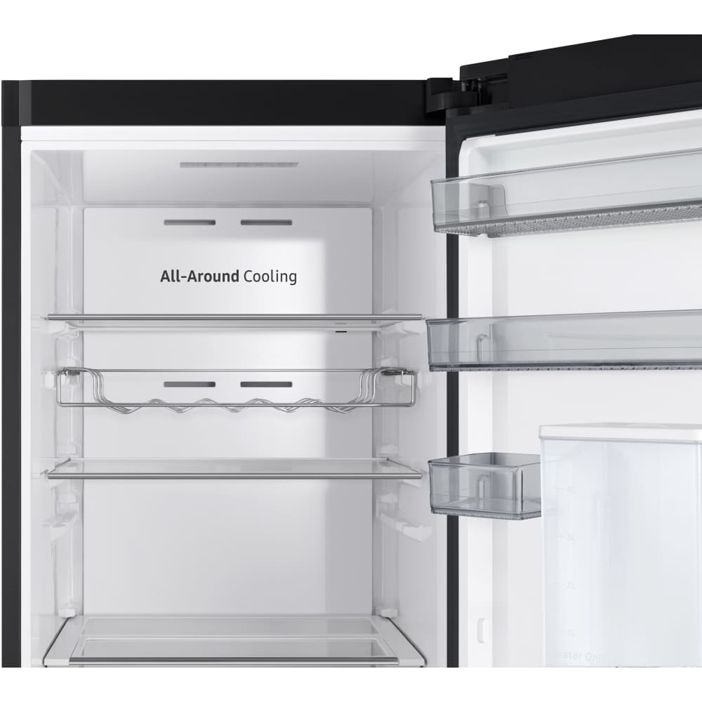 Black, WiFi Tall Freezer & Larder Fridge Pack - Samsung - Naamaste London Homewares - 6