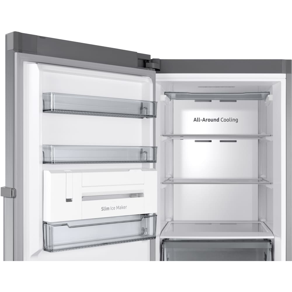 Black, WiFi Tall Freezer & Larder Fridge Pack - Samsung - Naamaste London Homewares - 11