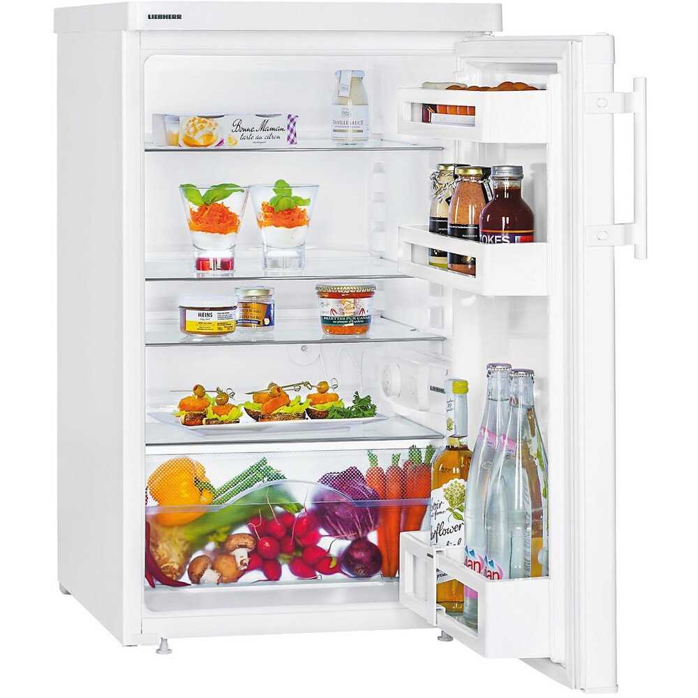 136L Freestanding Under Counter Fridge, White - Liebherr T1410 - London Houseware - 2