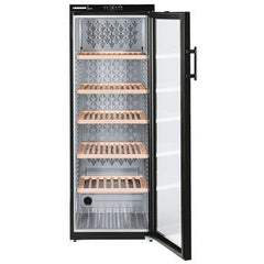 427L Black Upright Wine Cooler, 200 Bottles x 750ml – Liebherr WKb 4212 - London Houseware - 4