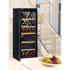 427L Black Upright Wine Cooler, 200 Bottles x 750ml – Liebherr WKb 4212 - London Houseware - 3