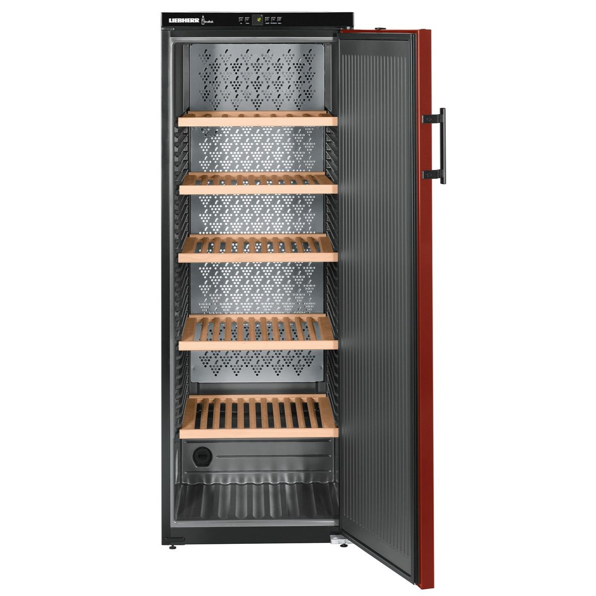 Black Upright Wine Fridge, 200 Bottles x 750ml – Liebherr WKr 4211 - London Houseware - 4