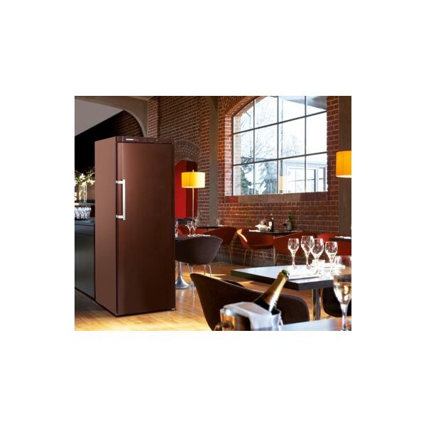 Brown Upright Wine Fridge, 312 Bottles x 750ml – Liebherr WKt 6451 - London Houseware - 6