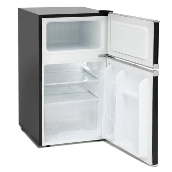 Black Retro Fridge Freezer – Montpellier MAB2035K - London Houseware - 4